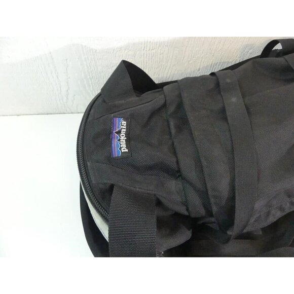 Patagonia 22” Hard Shell Backpack Duffel Bag Large Black Gym Weekender RARE - Picture 2 of 4